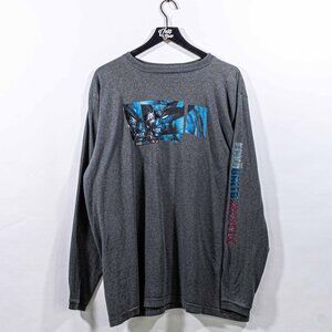 Ecko Unltd Marvel Wolverine T-Shirt Long Sleeve XXL Y2K Streetwear